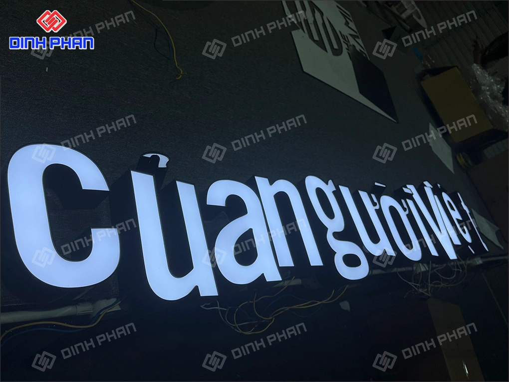 Gia công chữ nhôm BMT uy tín, giá rẻ tại xưởng Gia công chữ nhôm BMT