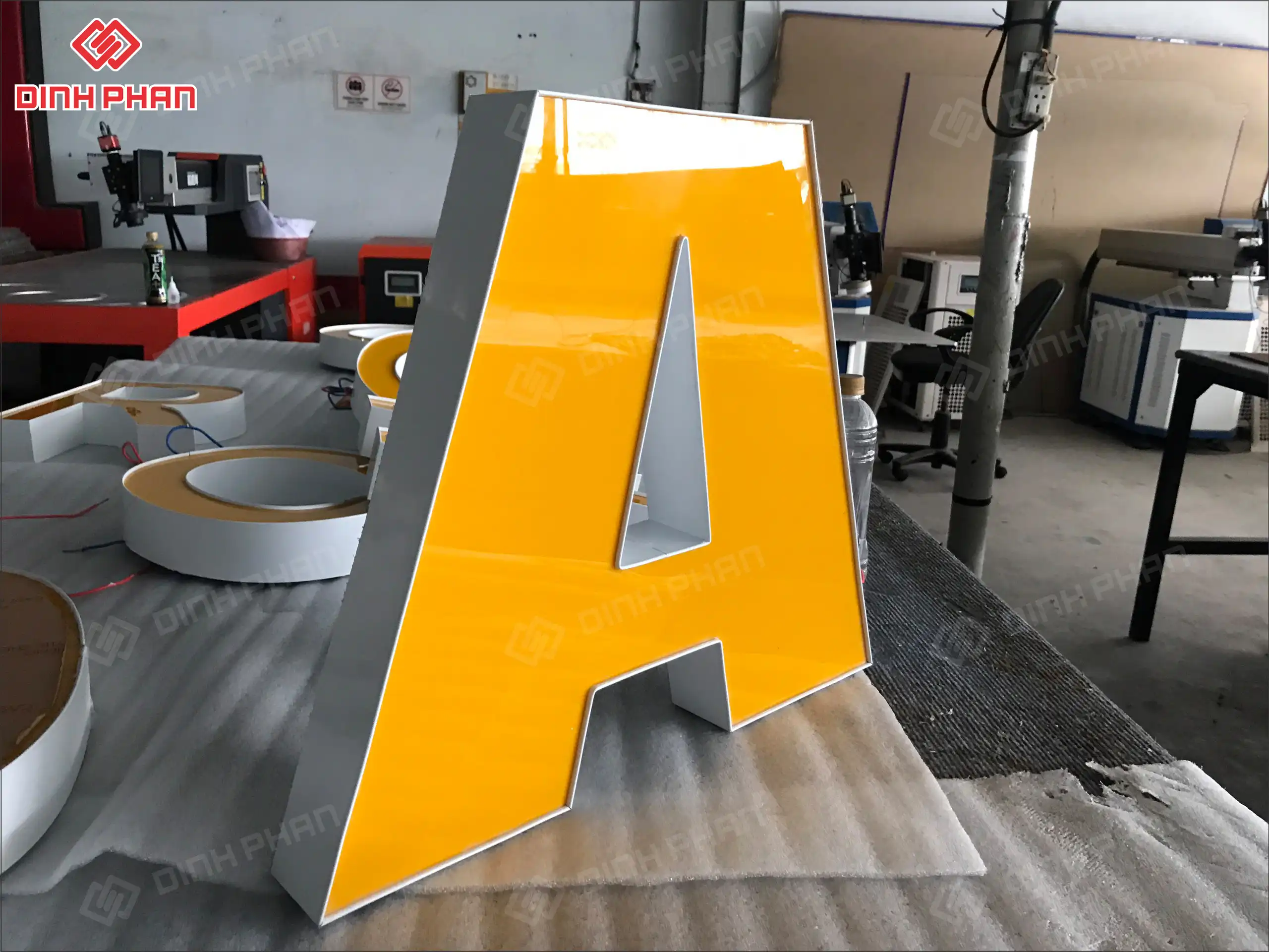 Gia công chữ nhôm BMT uy tín, giá rẻ tại xưởng Gia công chữ nhôm BMT