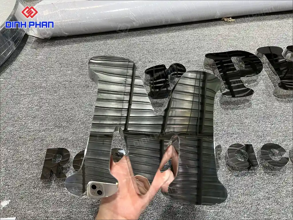Báo giá chữ inox BMT chuẩn xác và cập nhật mới nhất Báo giá chữ inox bmt