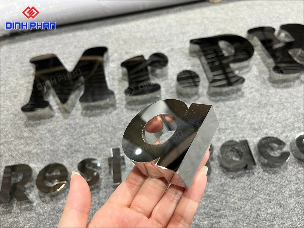 Báo giá chữ inox BMT chuẩn xác và cập nhật mới nhất Báo giá chữ inox bmt