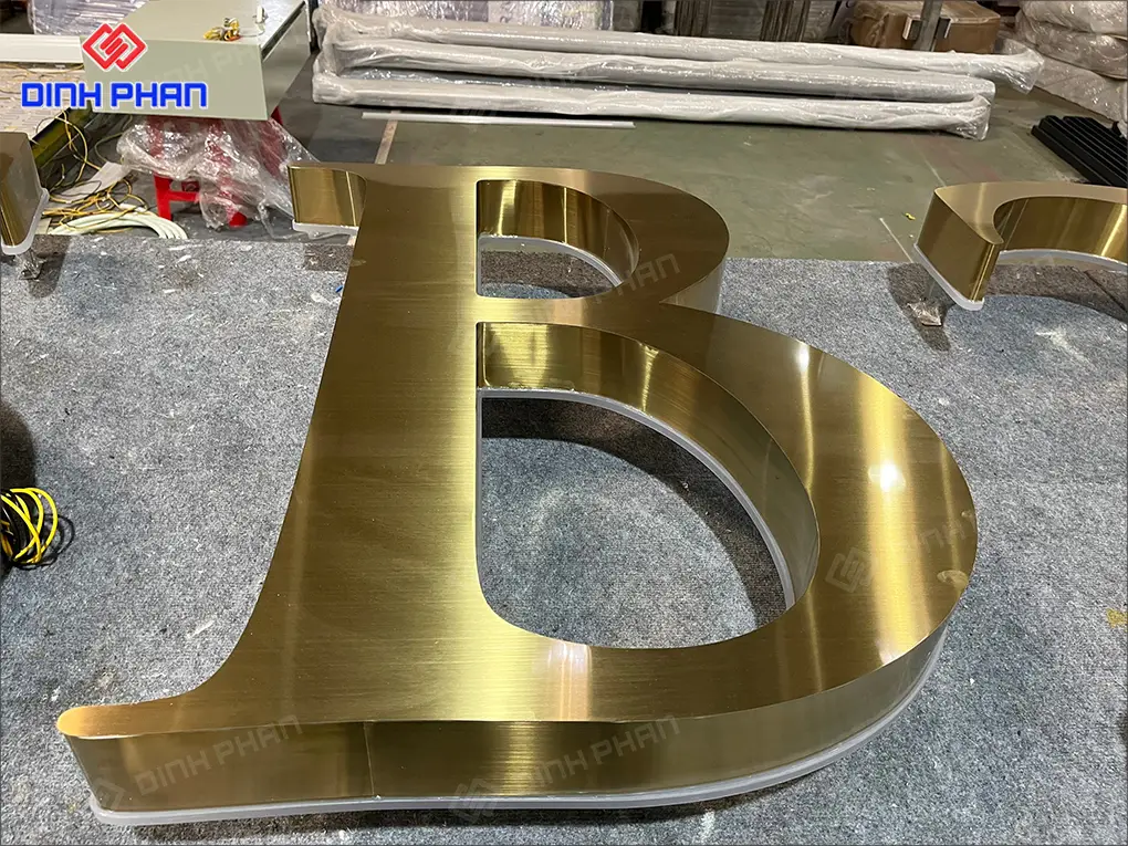Báo giá chữ inox BMT chuẩn xác và cập nhật mới nhất Báo giá chữ inox bmt