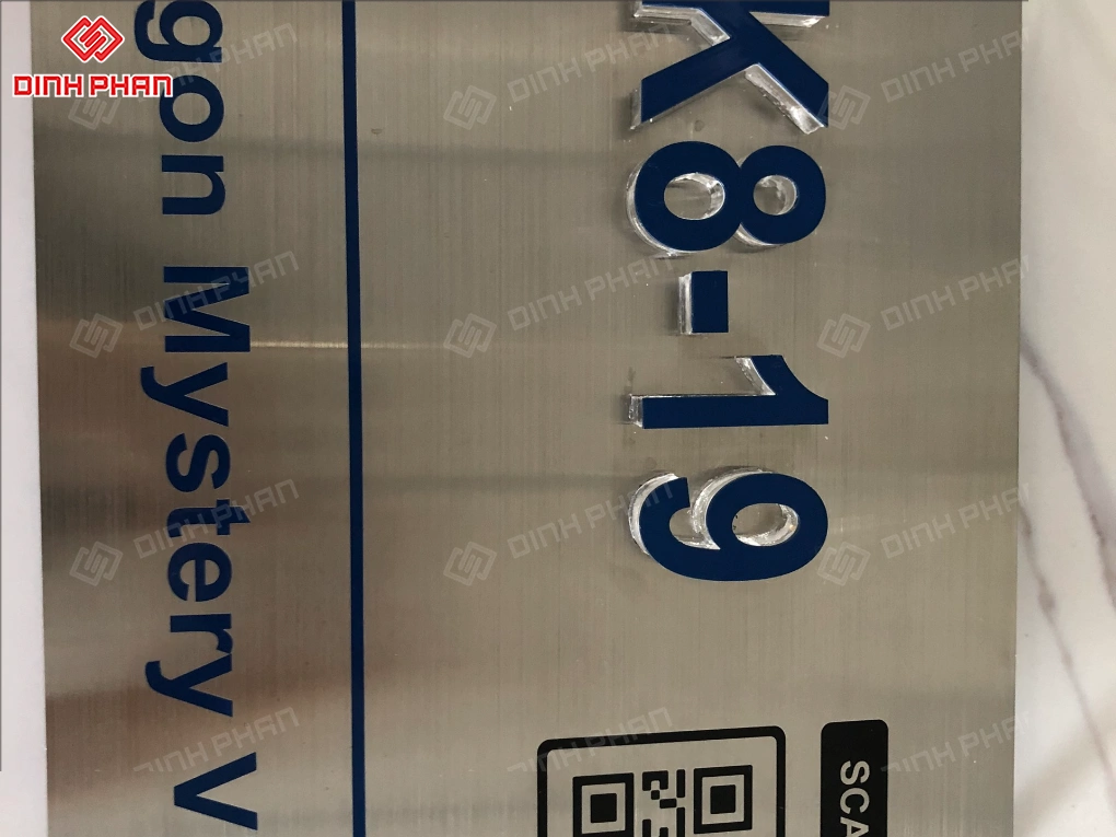 Dịch vụ làm biển số nhà BMT giá rẻ Biển số nhà bmt
