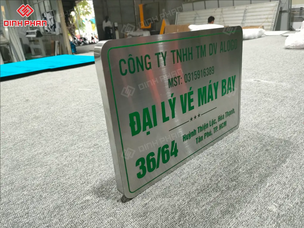 Dịch vụ làm biển số nhà BMT giá rẻ Biển số nhà bmt