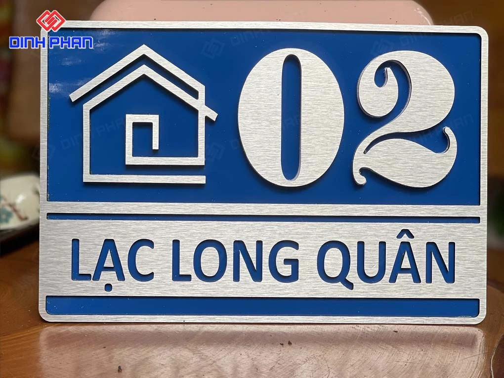 Dịch vụ làm biển số nhà BMT giá rẻ Biển số nhà bmt
