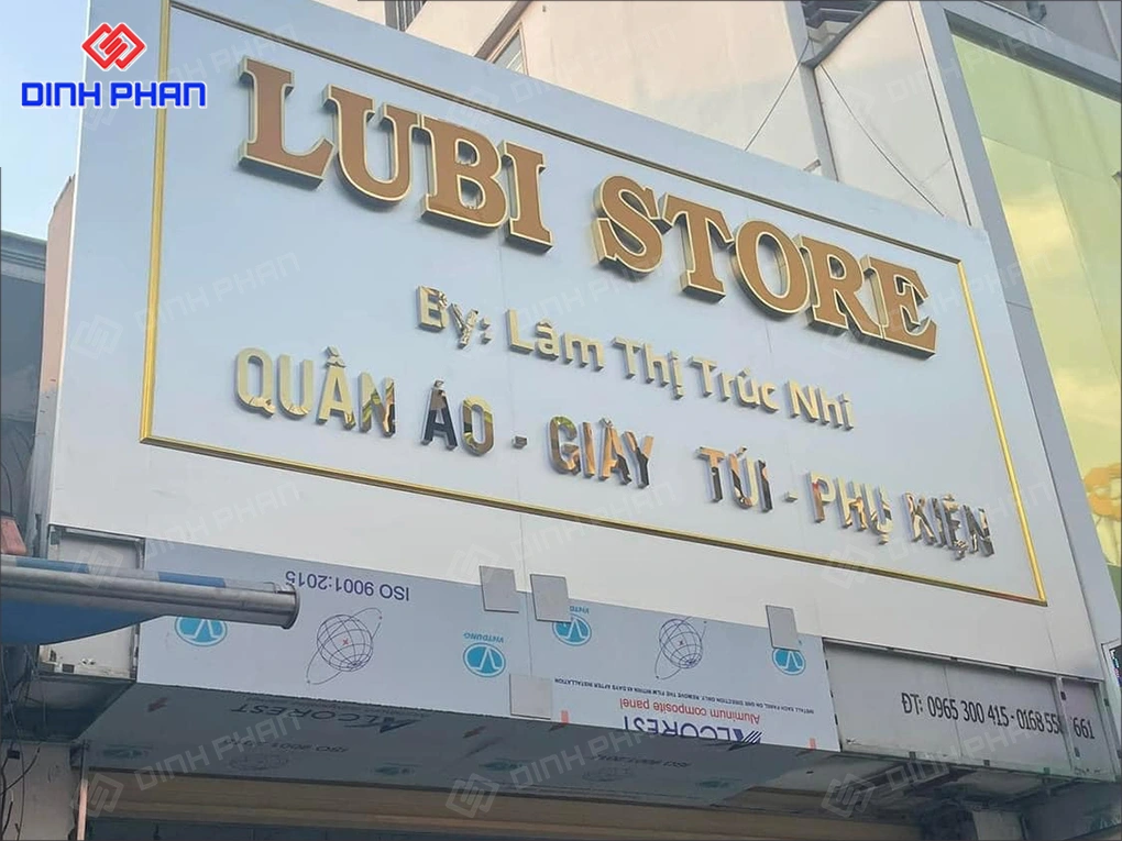 Bảng giá làm bảng hiệu BMT mới nhất giá làm bảng hiệu BMT