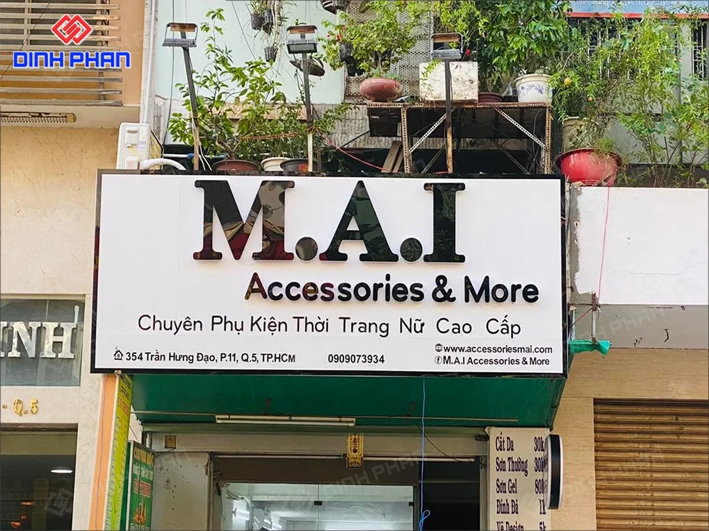 Bảng giá làm bảng hiệu BMT mới nhất giá làm bảng hiệu BMT