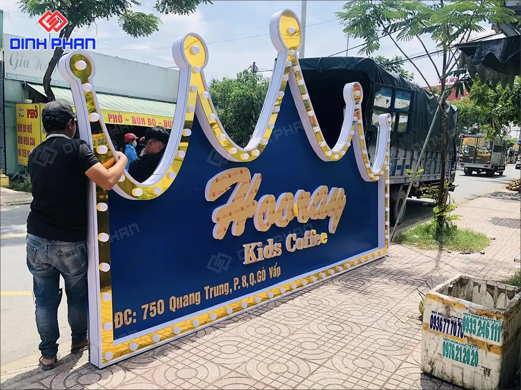 Bảng giá làm bảng hiệu BMT mới nhất giá làm bảng hiệu BMT