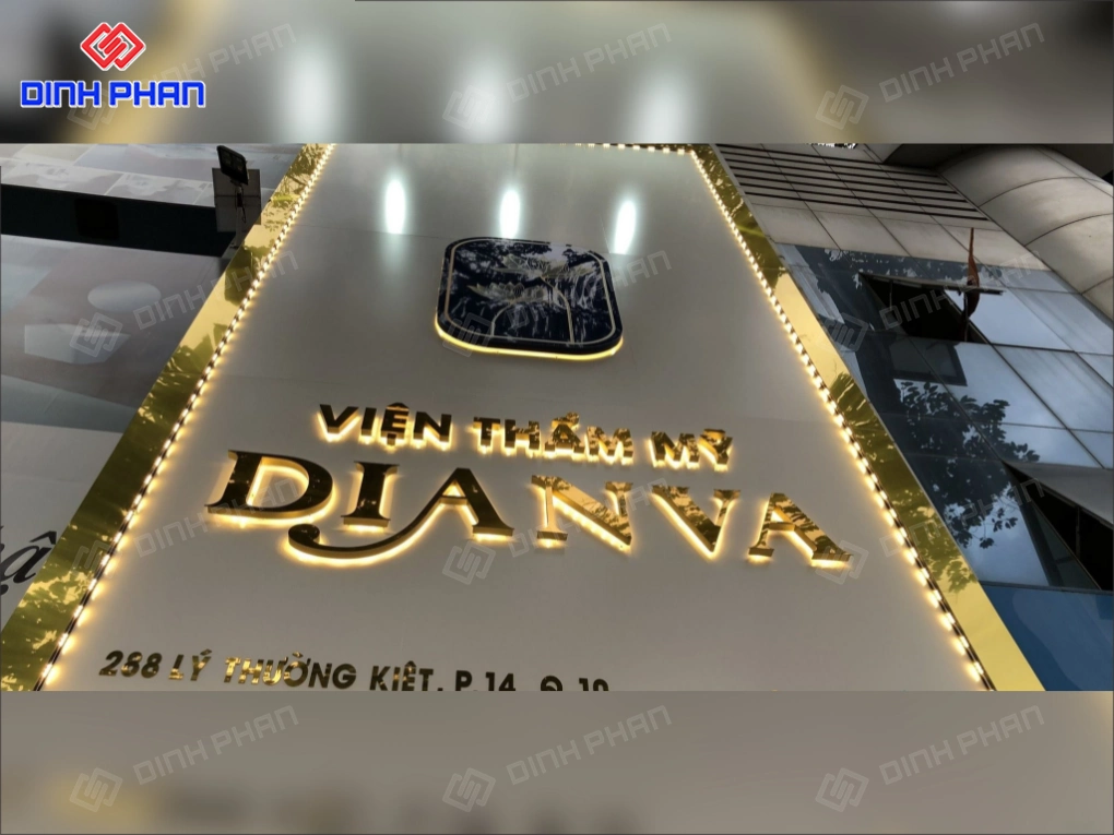 Làm bảng hiệu đèn led BMT giá tốt Làm bảng hiệu đèn led BMT