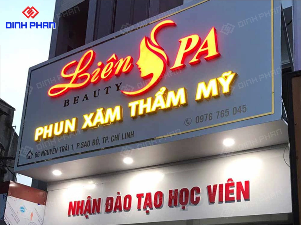 Làm bảng hiệu đèn led BMT giá tốt Làm bảng hiệu đèn led BMT