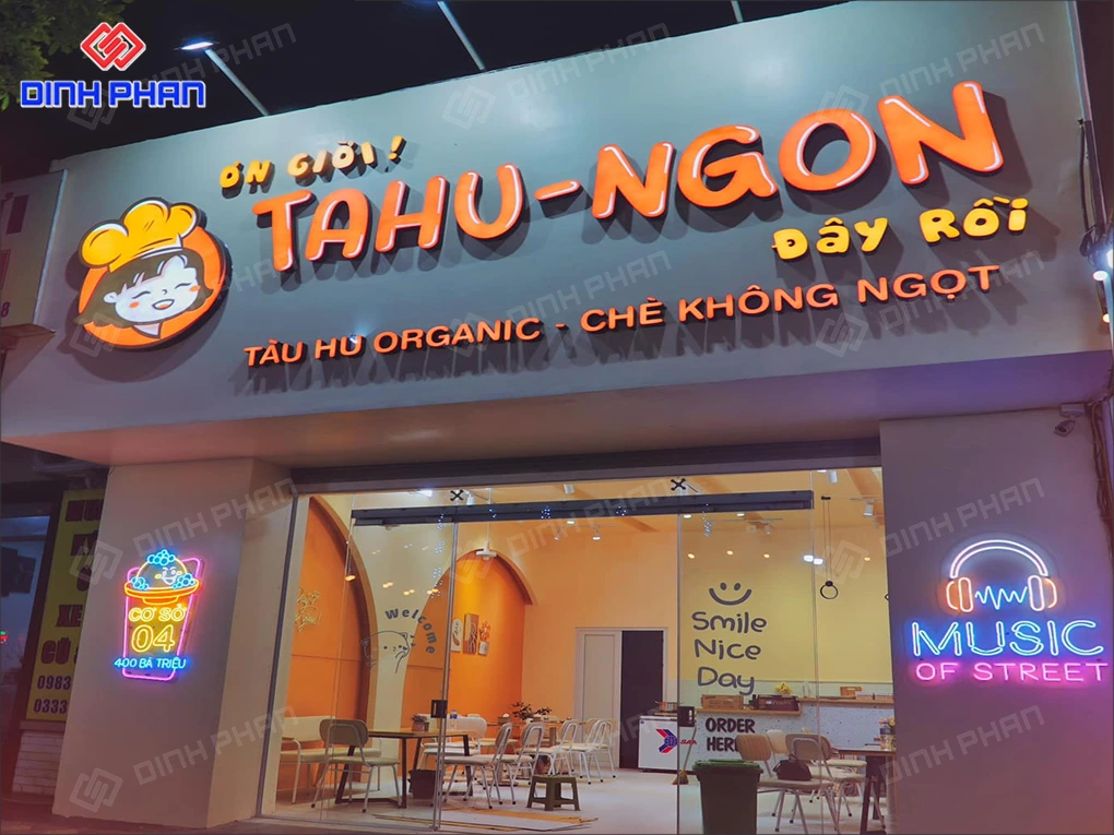 Làm bảng hiệu mica BMT đẹp, uy tín, giá tốt Làm bảng hiệu mica BMT
