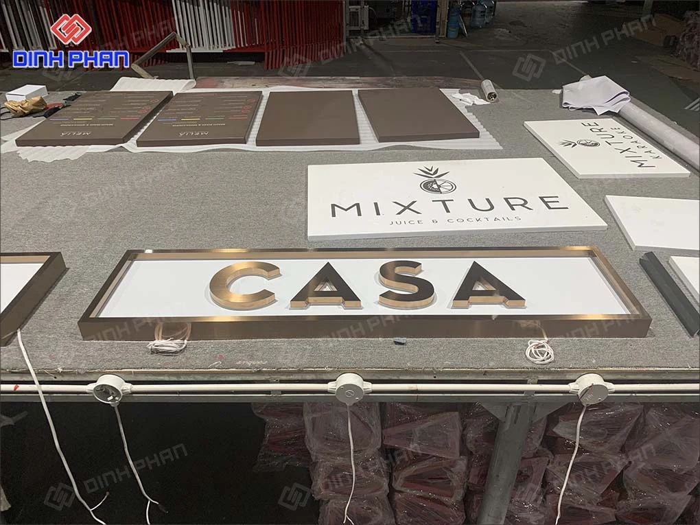 Làm chữ inox Đắk Lắk giá rẻ, chuyên nghiệp và uy tín Làm chữ inox đắk lắk