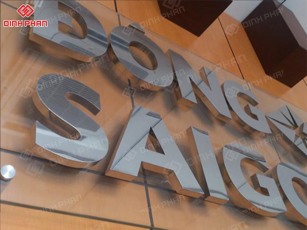 Làm chữ inox Đắk Lắk giá rẻ, chuyên nghiệp và uy tín Làm chữ inox đắk lắk