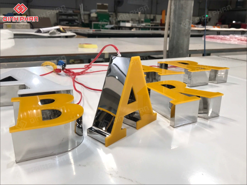 Làm chữ inox Đắk Lắk giá rẻ, chuyên nghiệp và uy tín Làm chữ inox đắk lắk