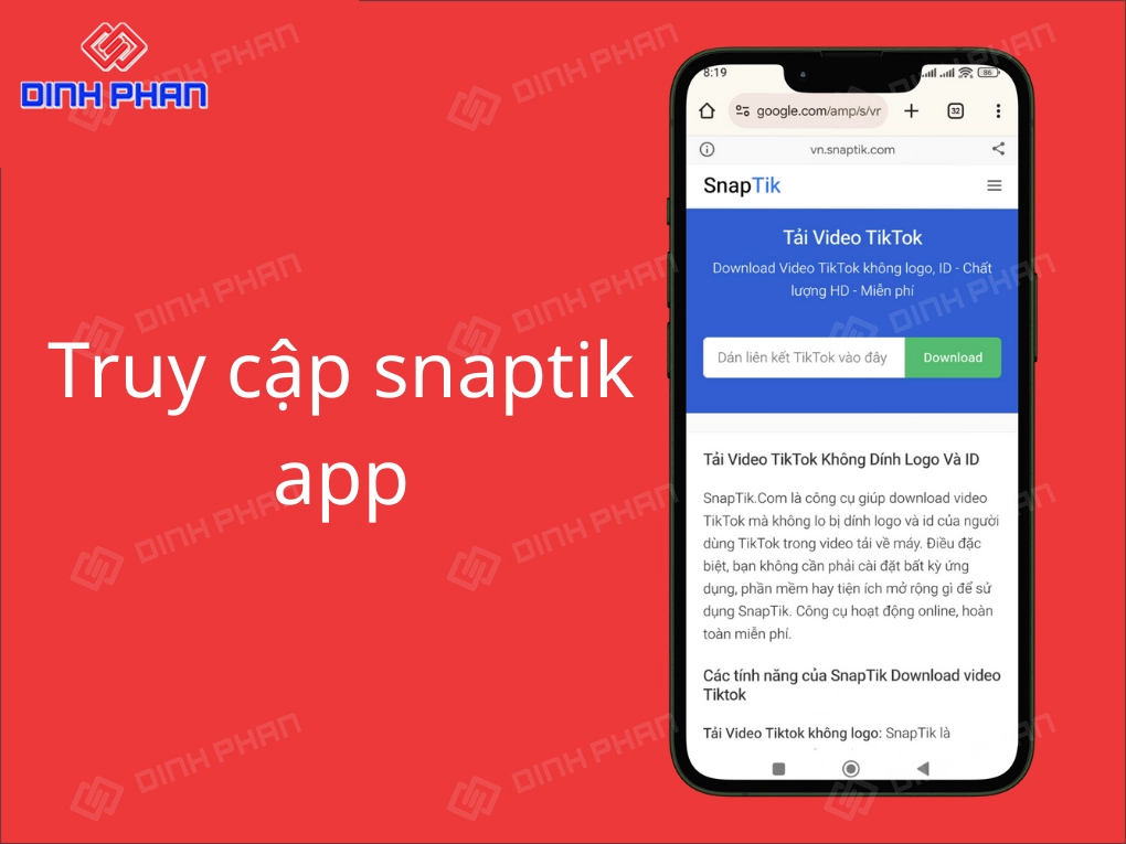 SnapTik App – Giải pháp tải video Tiktok không logo Hướng dẫn sử dụng snaptik chi tiết