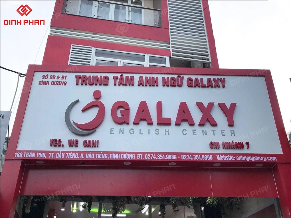 Thi công bảng hiệu alu chữ nổi tại Đắk Lắk uy tín, chất lượng Thi công bảng hiệu alu chữ nổi tại đắk lắk