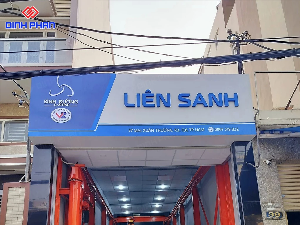 Thi công bảng hiệu alu chữ nổi tại Đắk Lắk uy tín, chất lượng Thi công bảng hiệu alu chữ nổi tại đắk lắk