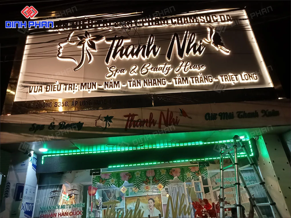 Thi công bảng hiệu BMT uy tín, trọn gói, giá tốt Thi công bảng hiệu BMT