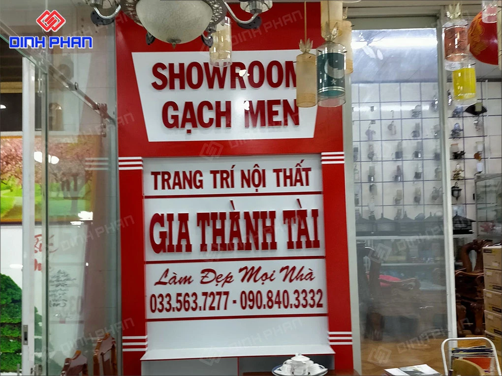 Thi công bảng hiệu BMT uy tín, trọn gói, giá tốt Thi công bảng hiệu BMT
