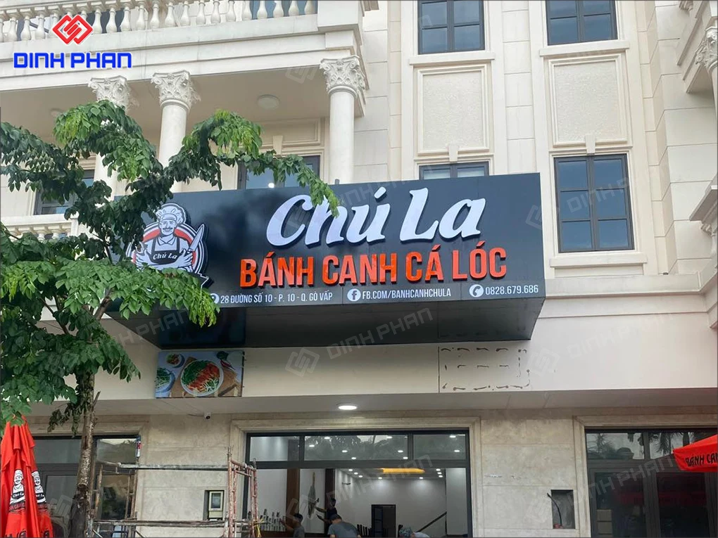Thi công bảng hiệu BMT uy tín, trọn gói, giá tốt Thi công bảng hiệu BMT