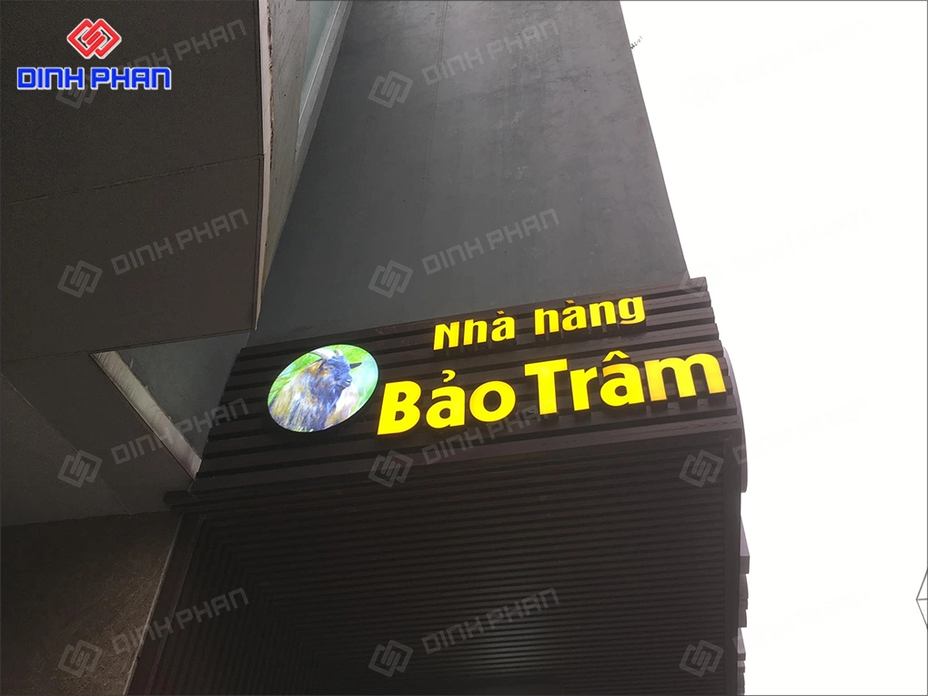 Thi công bảng hiệu BMT uy tín, trọn gói, giá tốt Thi công bảng hiệu BMT