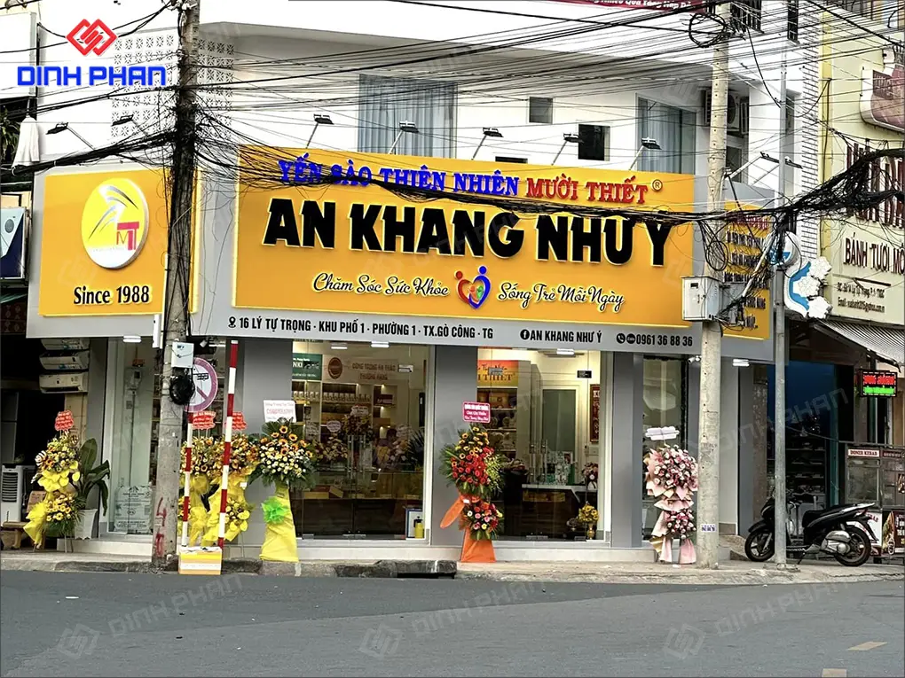 Thi công bảng hiệu BMT uy tín, trọn gói, giá tốt Thi công bảng hiệu BMT