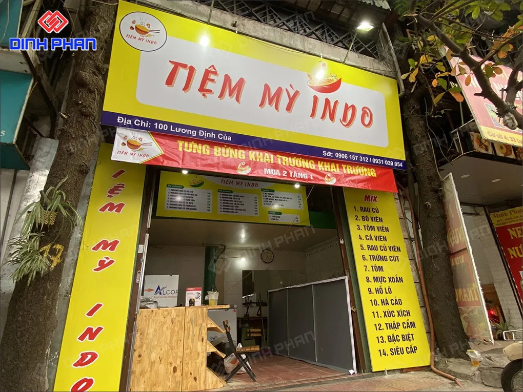 Thi công bảng hiệu BMT uy tín, trọn gói, giá tốt Thi công bảng hiệu BMT