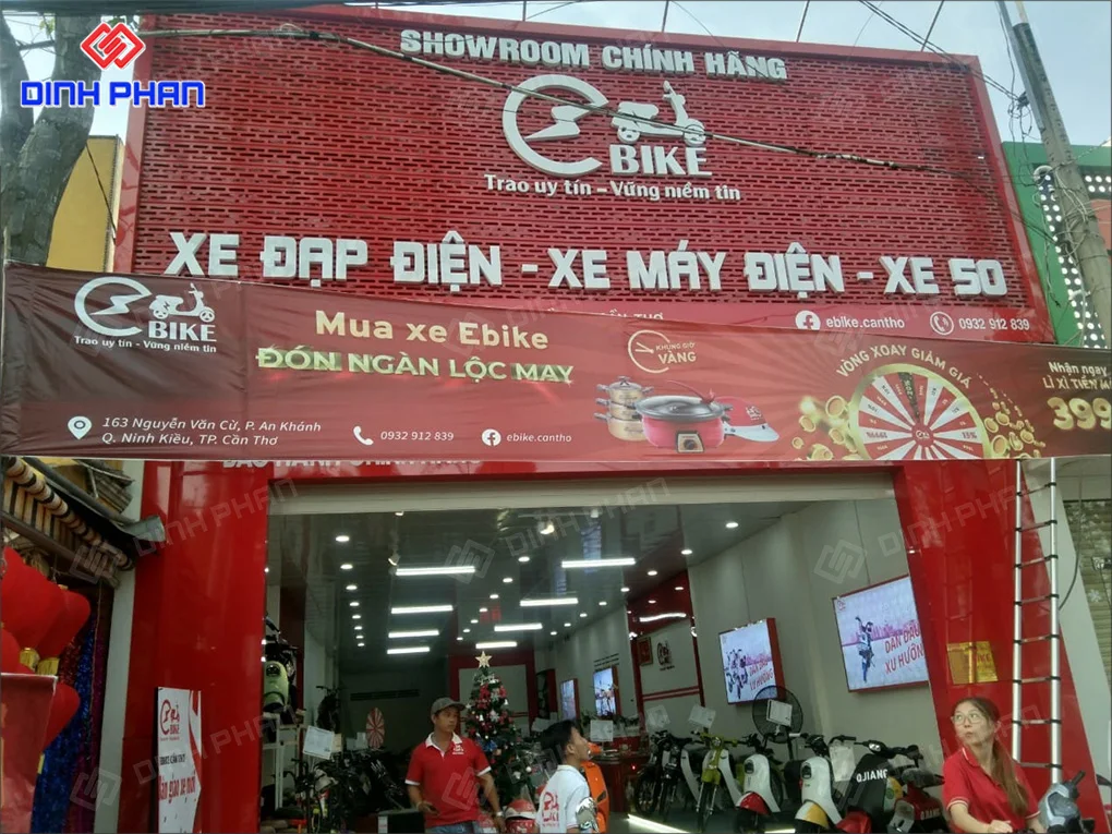 Thi công bảng hiệu BMT uy tín, trọn gói, giá tốt Thi công bảng hiệu BMT