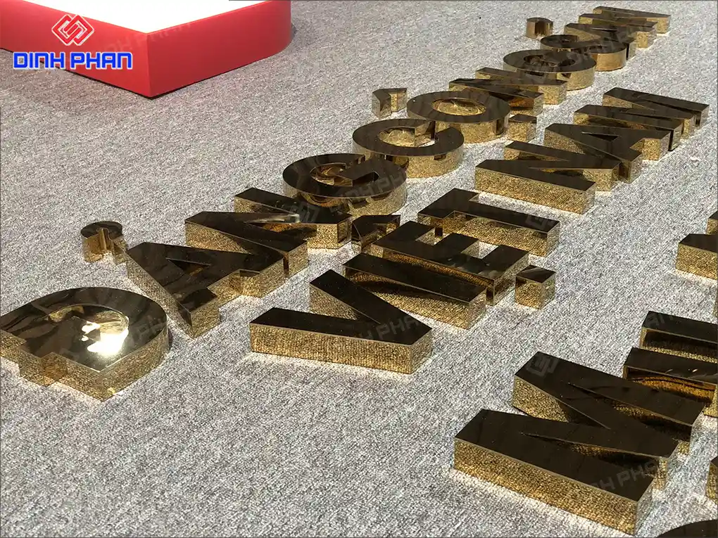 Thi công bảng hiệu chữ nổi inox tại Đắk Lắk uy tín Thi công bảng hiệu chữ nổi inox tại đắk lắk