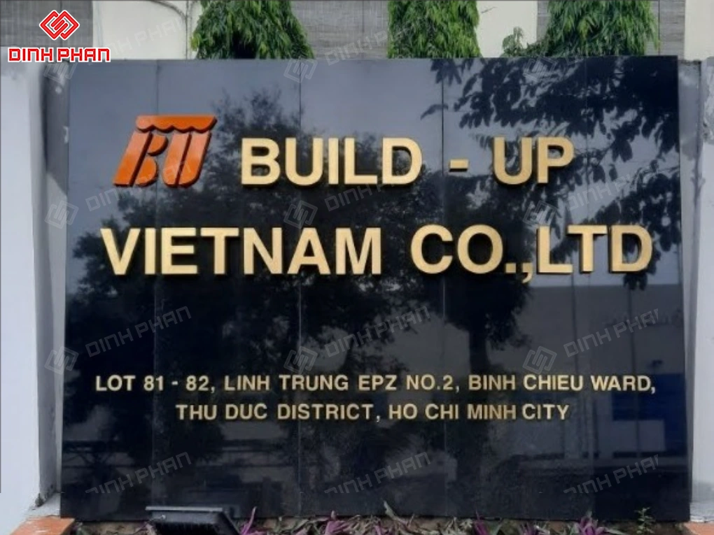 Địa chỉ làm bảng hiệu bằng đá hoa cương BMT uy tín, chất lượng Làm bảng hiệu bằng đá hoa cương bmt