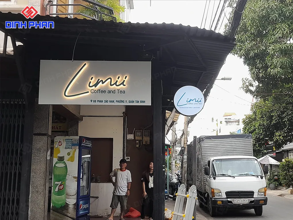 Làm bảng hiệu cafe đẹp BMT giá rẻ, chất lượng Làm bảng hiệu cafe đẹp bmt
