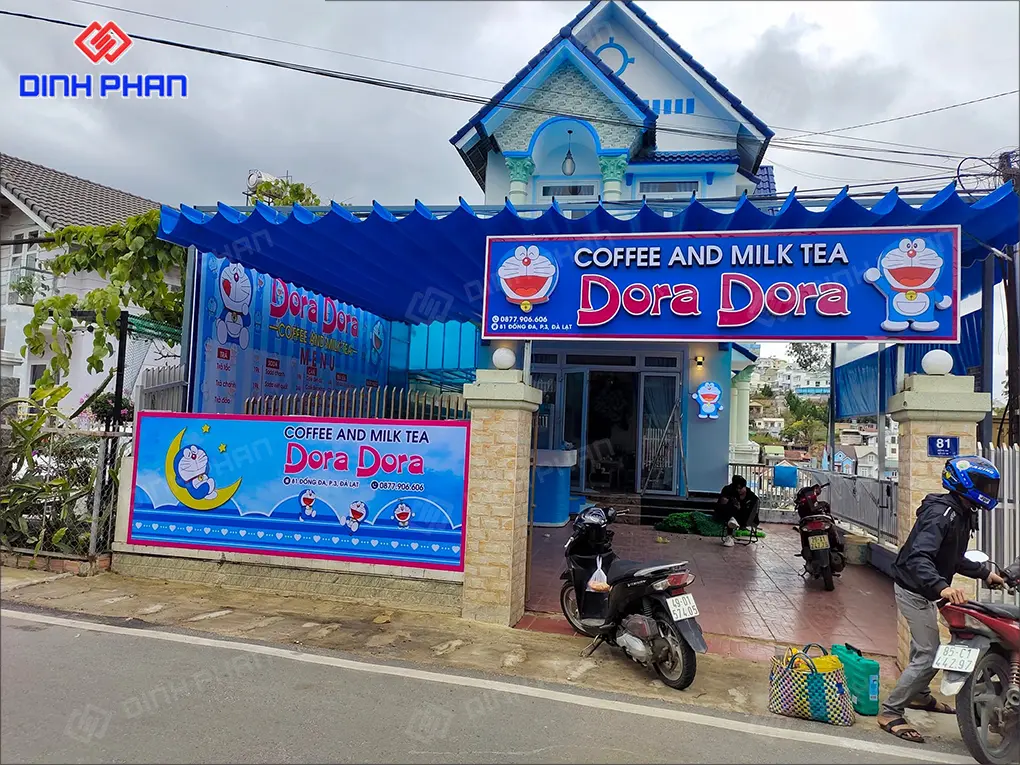 Làm bảng hiệu cafe đẹp BMT giá rẻ, chất lượng Làm bảng hiệu cafe đẹp bmt
