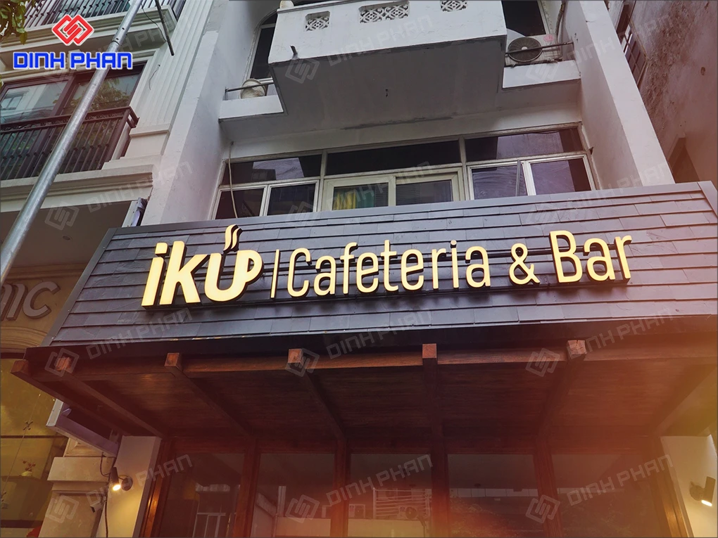 Làm bảng hiệu cafe đẹp BMT giá rẻ, chất lượng Làm bảng hiệu cafe đẹp bmt