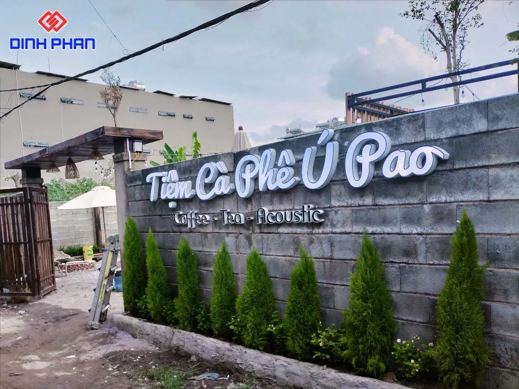 Làm bảng hiệu cafe đẹp BMT giá rẻ, chất lượng Làm bảng hiệu cafe đẹp bmt