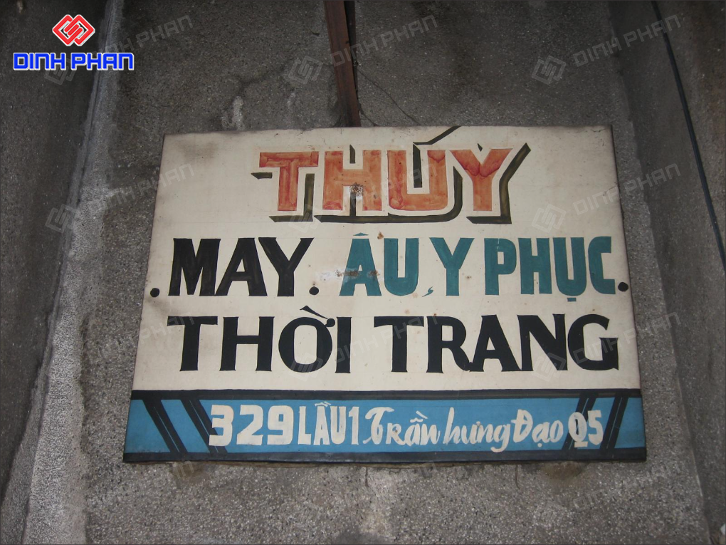 Thi công bảng hiệu xưa Daklak đậm chất hoài cổ Bảng hiệu xưa daklak