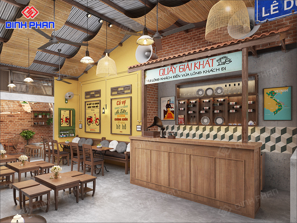 Thi công bảng hiệu xưa Daklak đậm chất hoài cổ Bảng hiệu xưa daklak