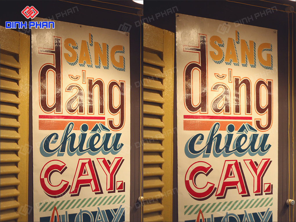Thi công bảng hiệu xưa Daklak đậm chất hoài cổ Bảng hiệu xưa daklak