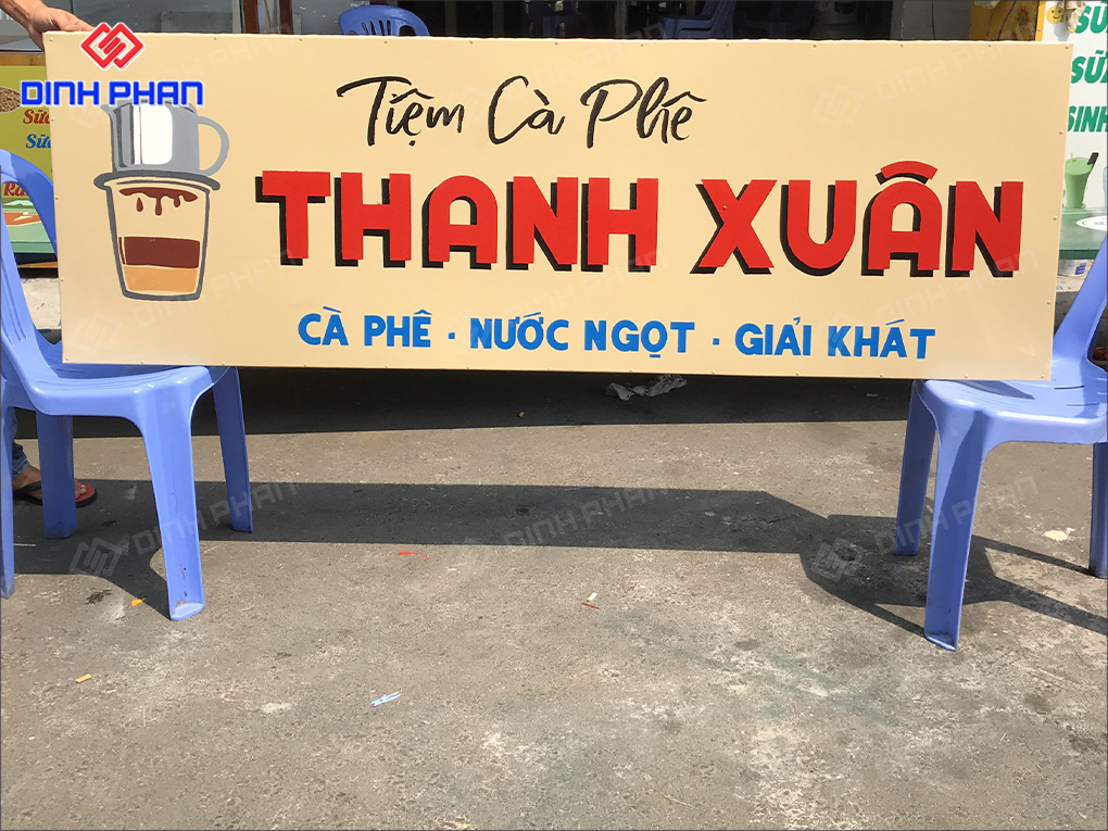 Thi công bảng hiệu xưa Daklak đậm chất hoài cổ Bảng hiệu xưa daklak