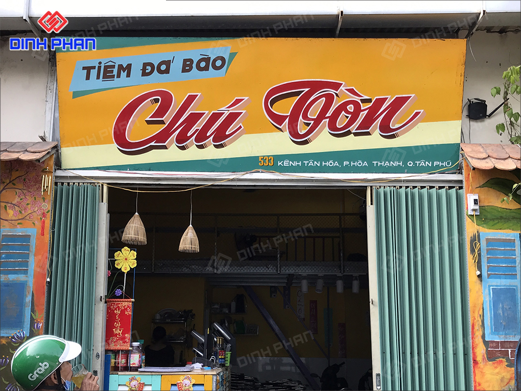 Thi công bảng hiệu xưa Daklak đậm chất hoài cổ Bảng hiệu xưa daklak