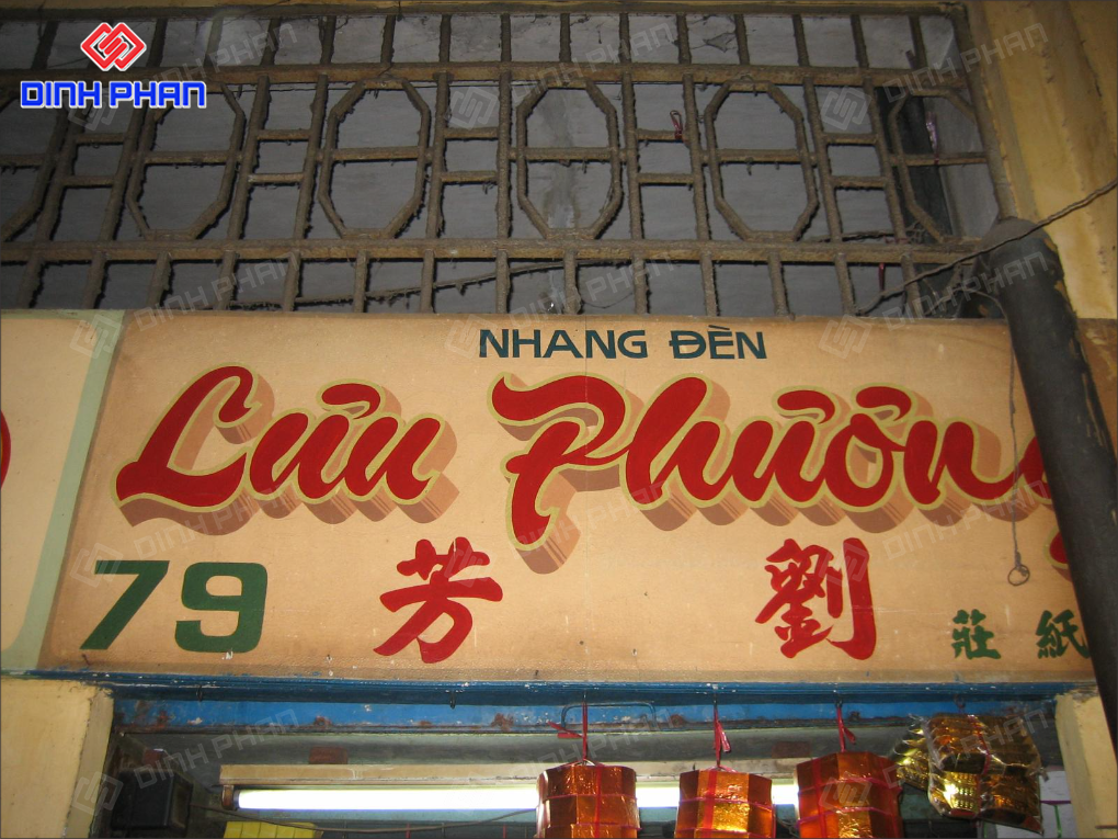 Thi công bảng hiệu xưa Daklak đậm chất hoài cổ Bảng hiệu xưa daklak