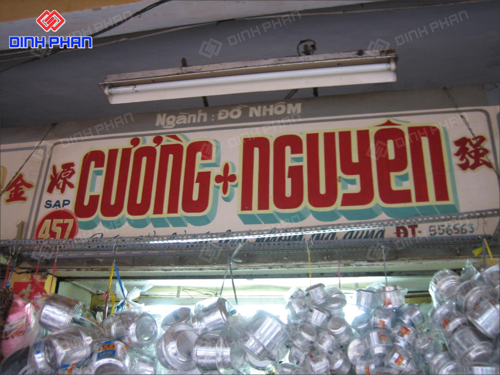 Thi công bảng hiệu xưa Daklak đậm chất hoài cổ Bảng hiệu xưa daklak