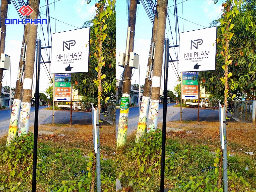 Biển vẫy Daklak giá rẻ, chất lượng Thi công biển vẫy đắk lắk