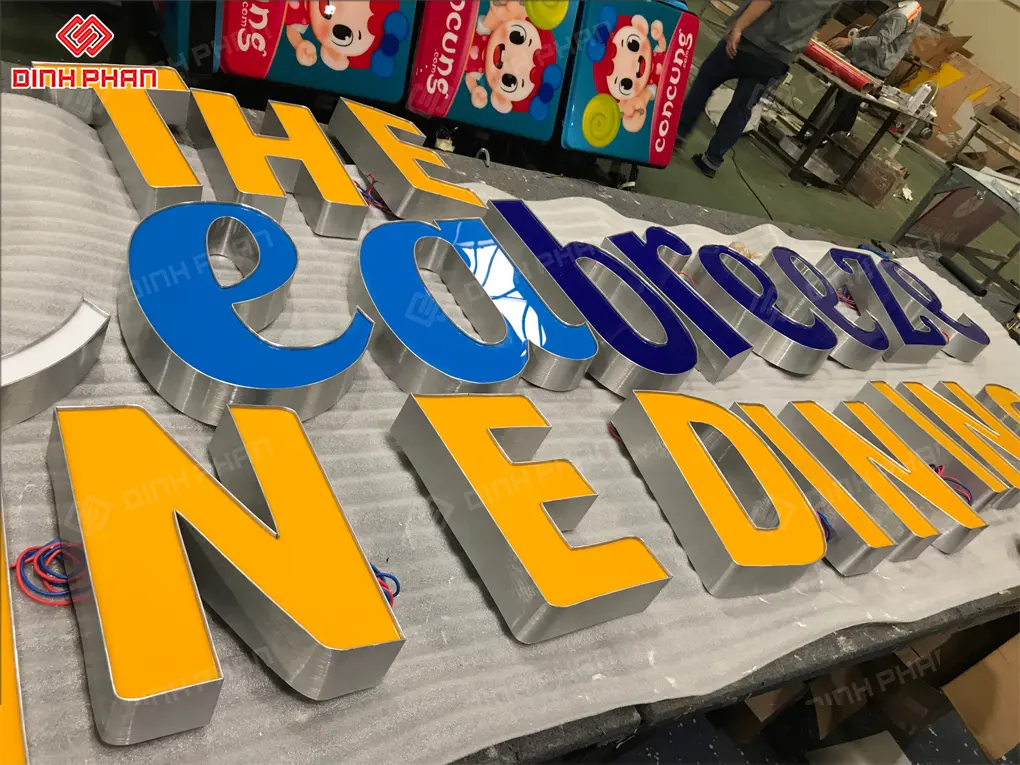 Xưởng gia công chữ nổi bmt