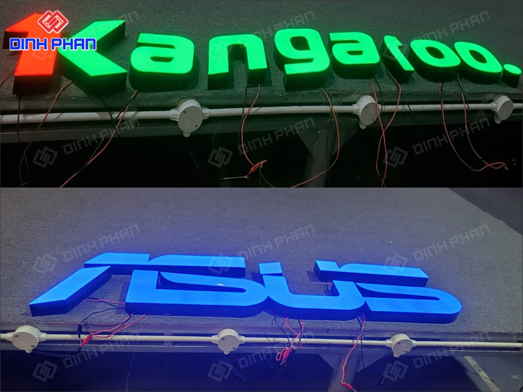 Gia công uốn chữ nhôm bmt