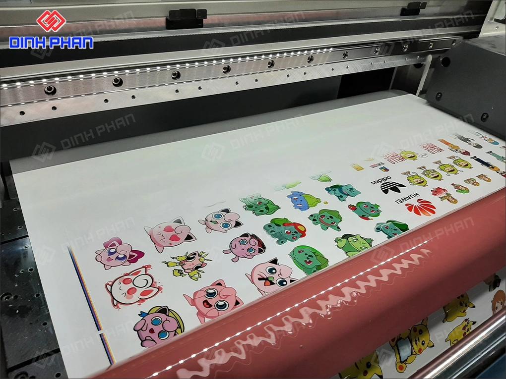 Dịch vụ in uv DTF BMT giá rẻ, lấy ngay In tem nhãn uv dtf tại buôn ma thuột