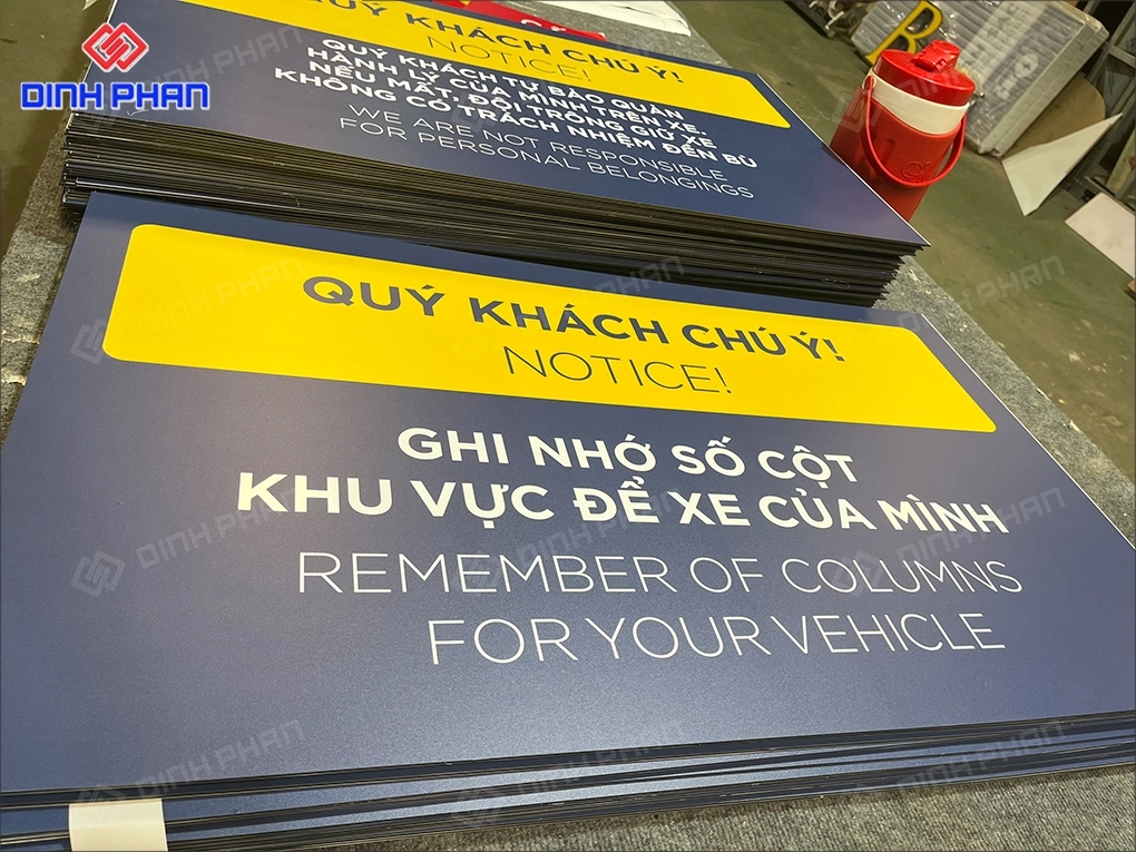 In uv trên mica tại buôn ma thuột