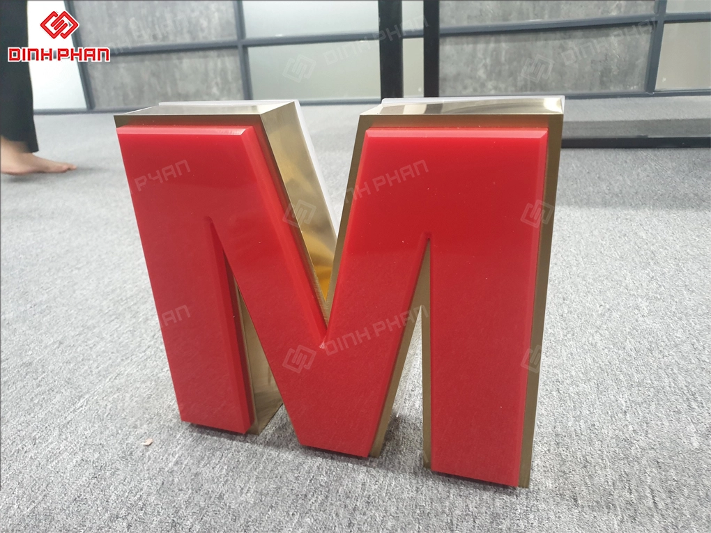 Làm chữ nổi mica đắk lắk