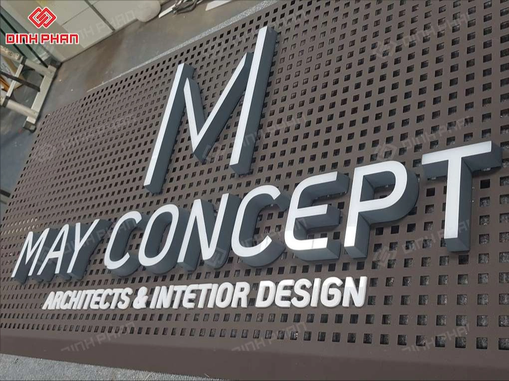 Làm chữ nổi mica đắk lắk