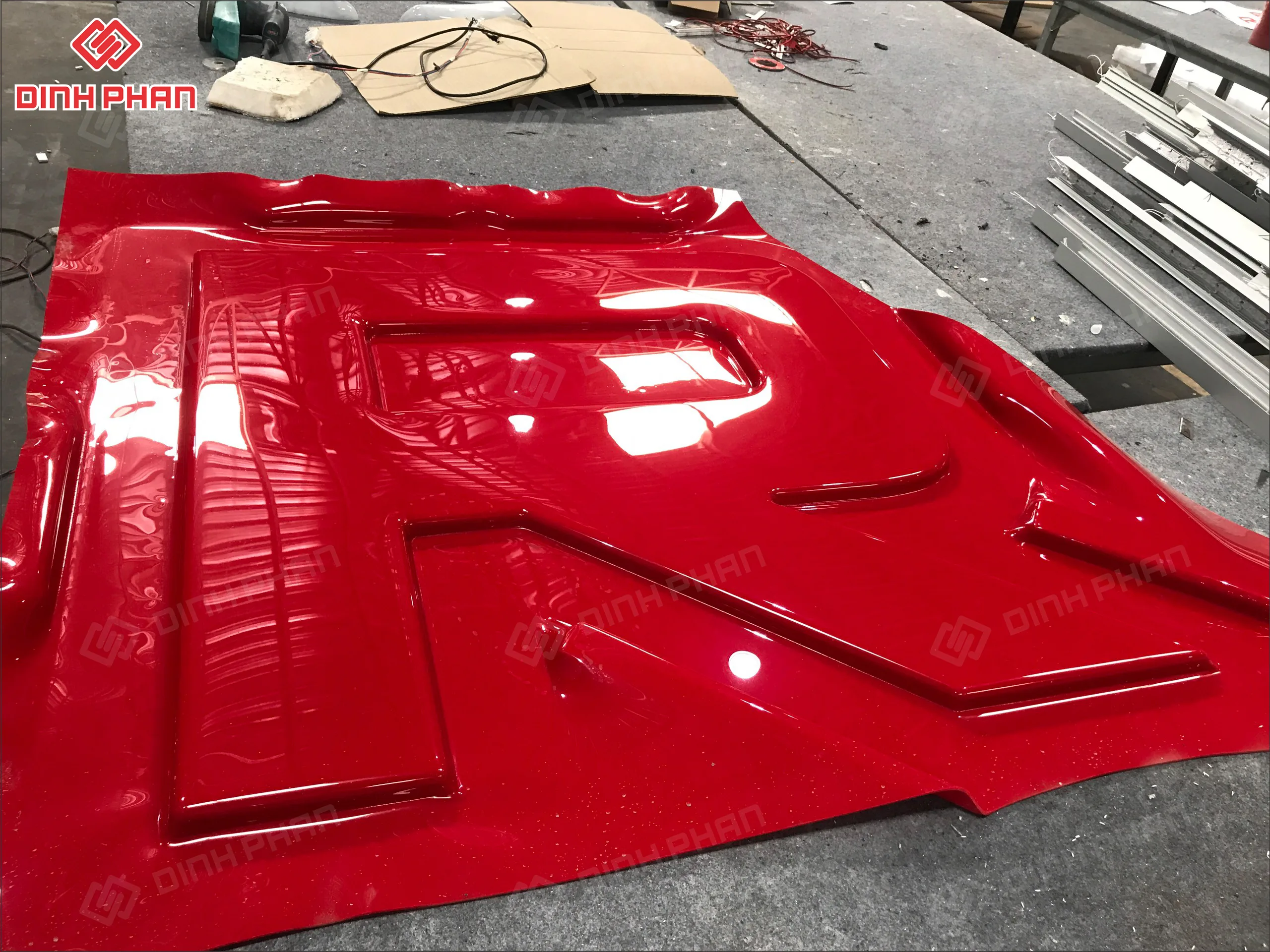 Làm chữ nổi mica đắk lắk