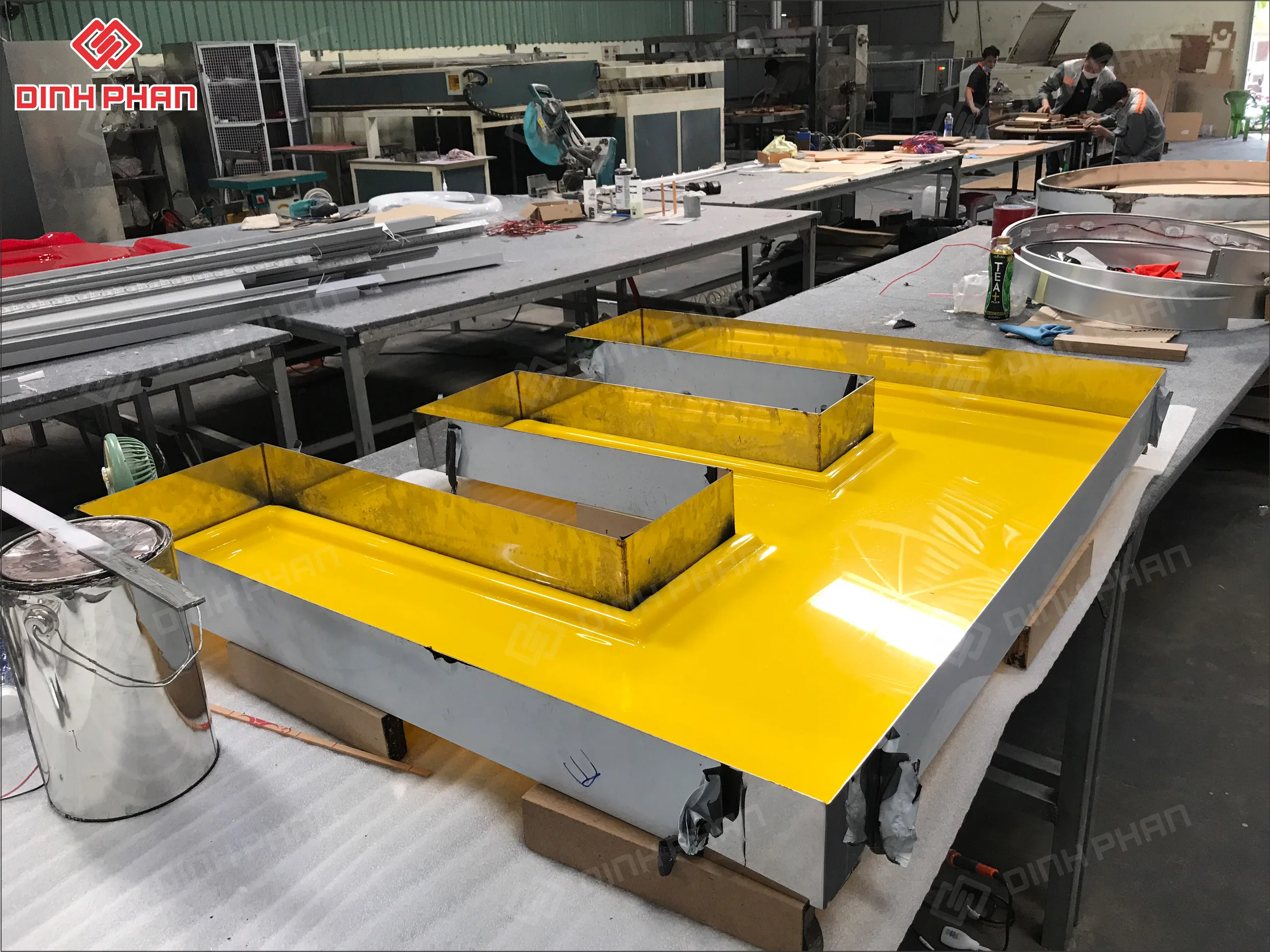 Làm chữ nổi mica đắk lắk