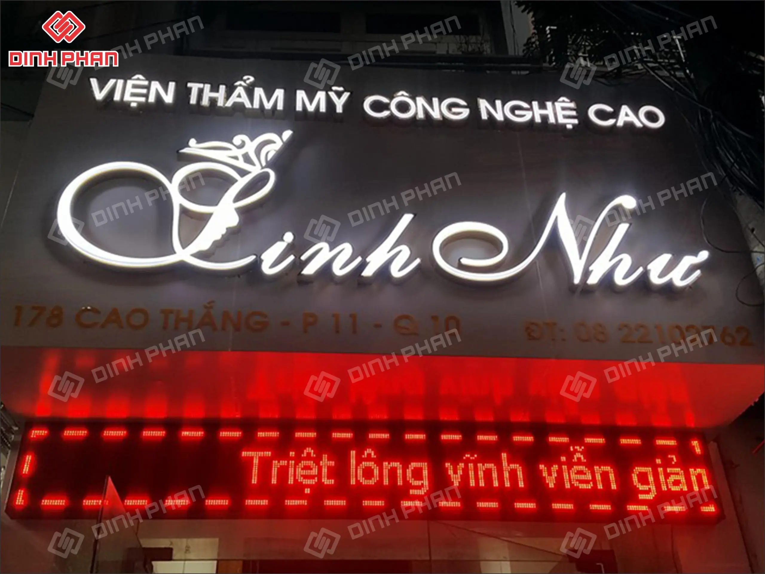 Làm chữ nổi mica đắk lắk giá rẻ, trọn gói